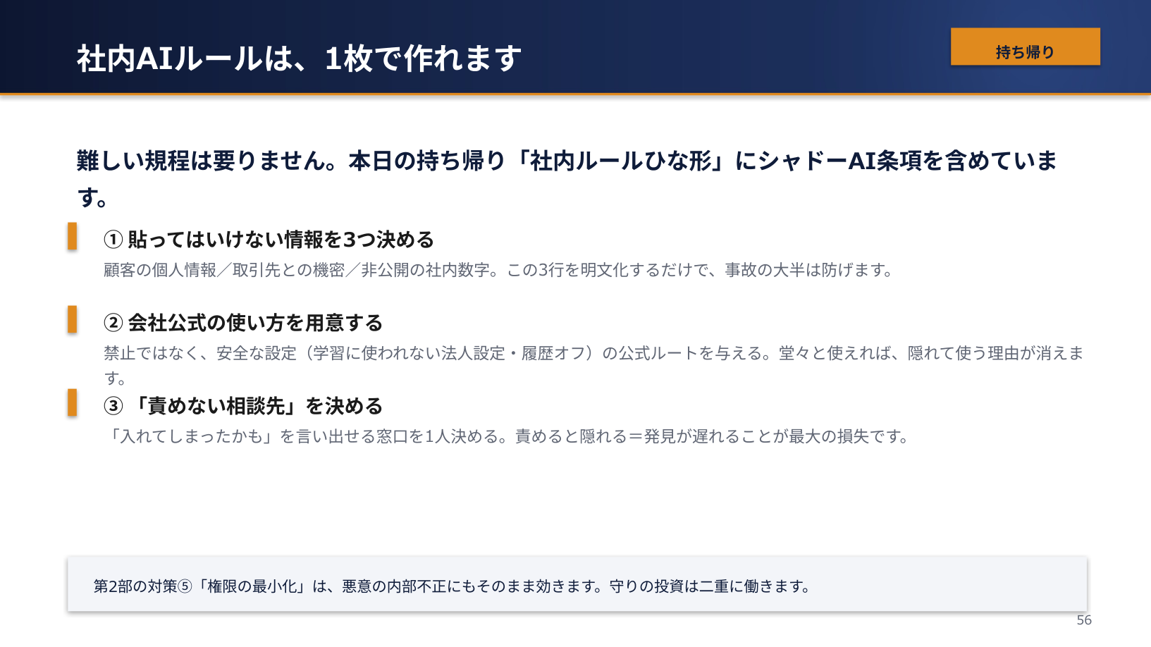社内AIルール